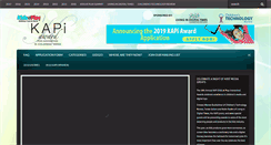 Desktop Screenshot of kapiawards.com